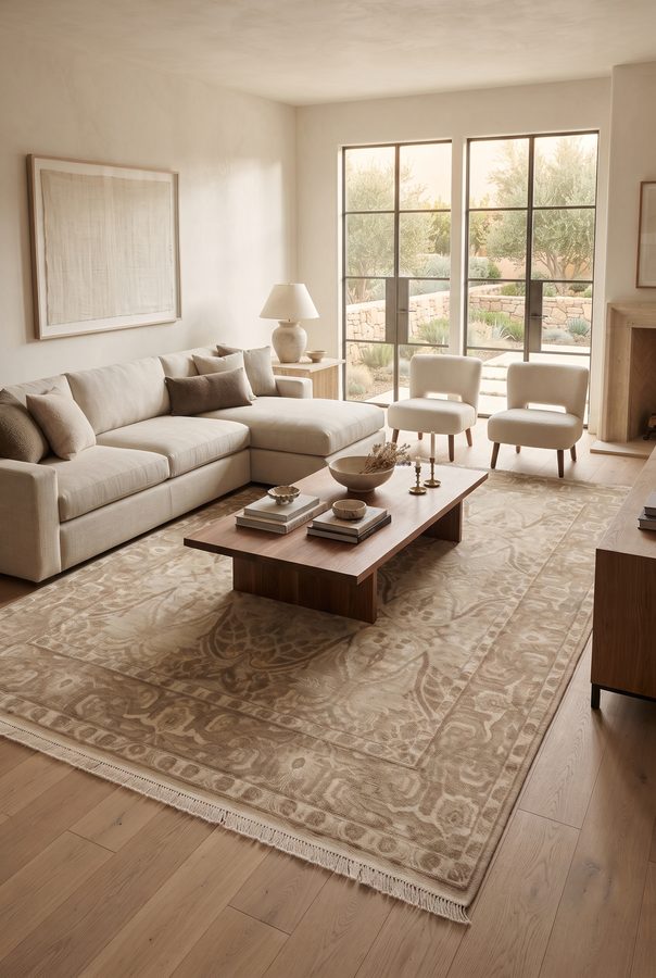 Camel Patina — styled in a room