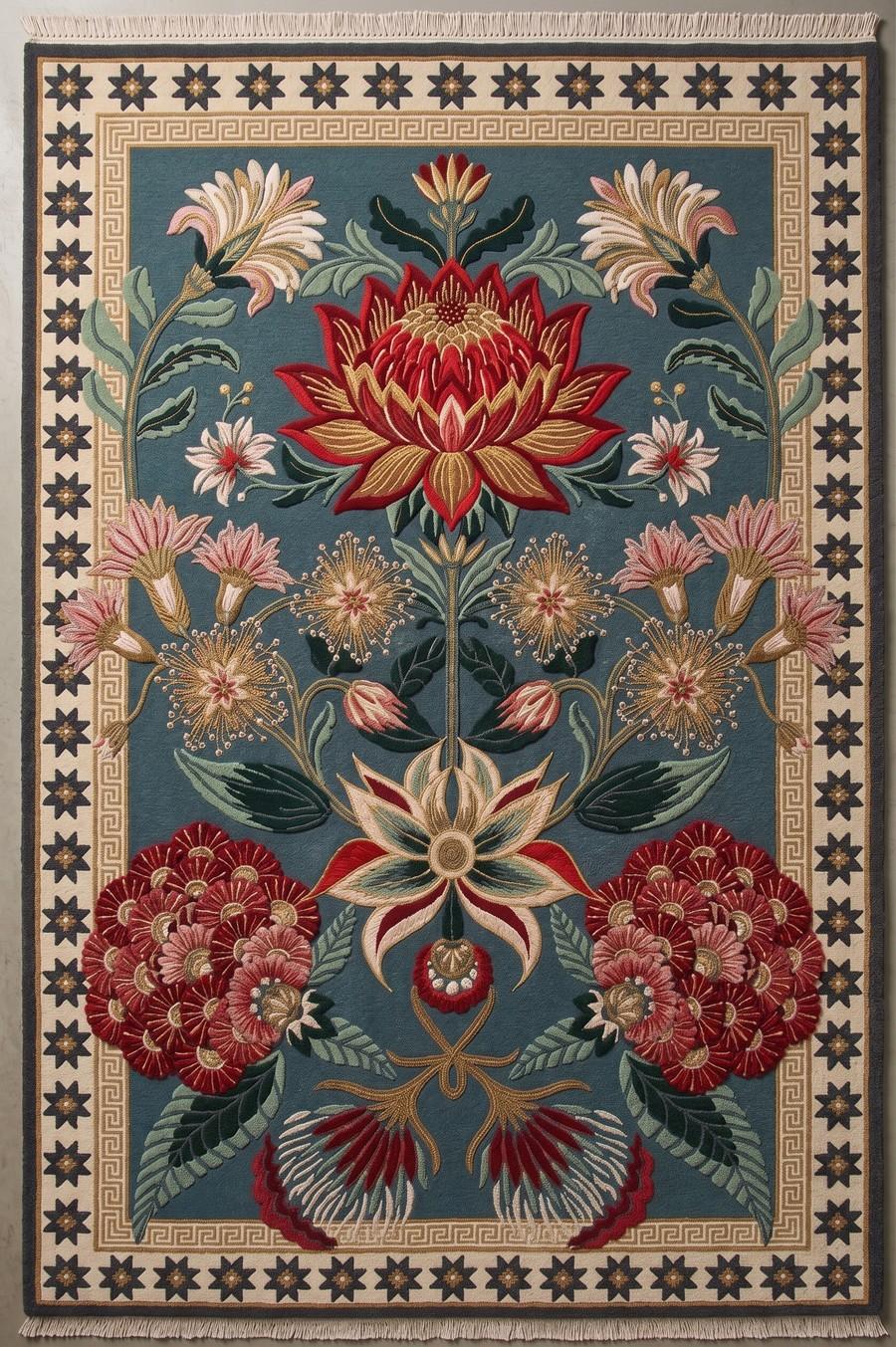The Heritage Collection — traditional medallion rugs