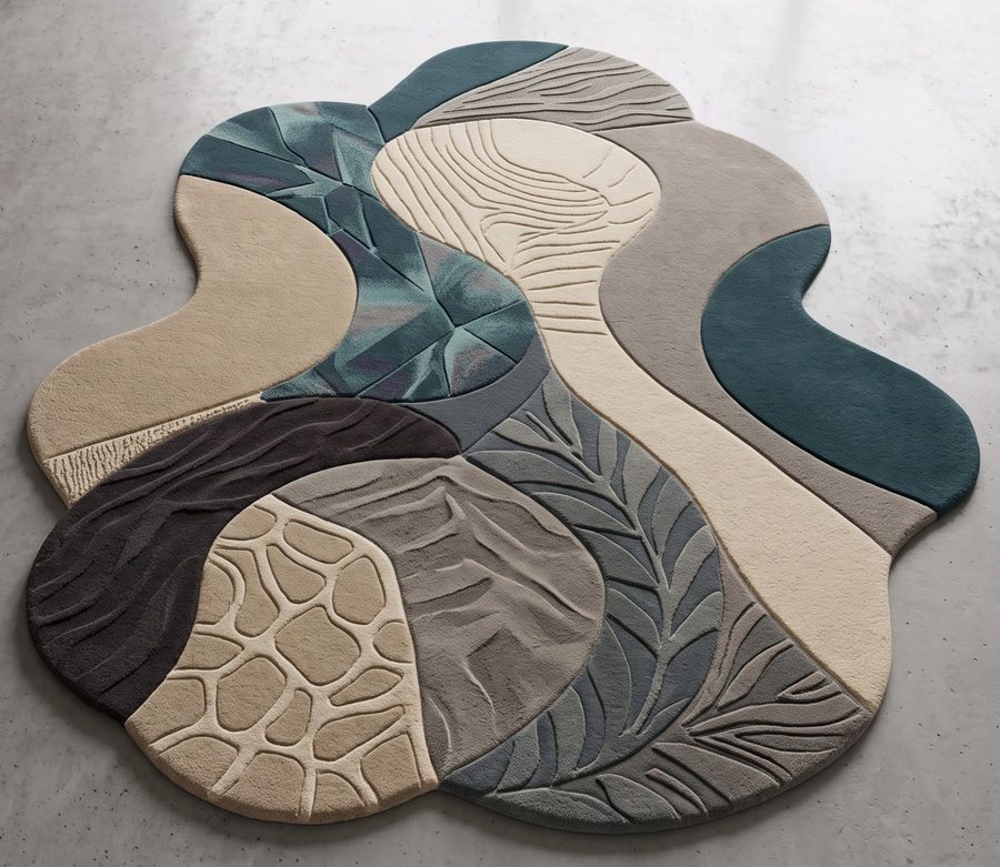 Desert Oasis — hand-tufted rug