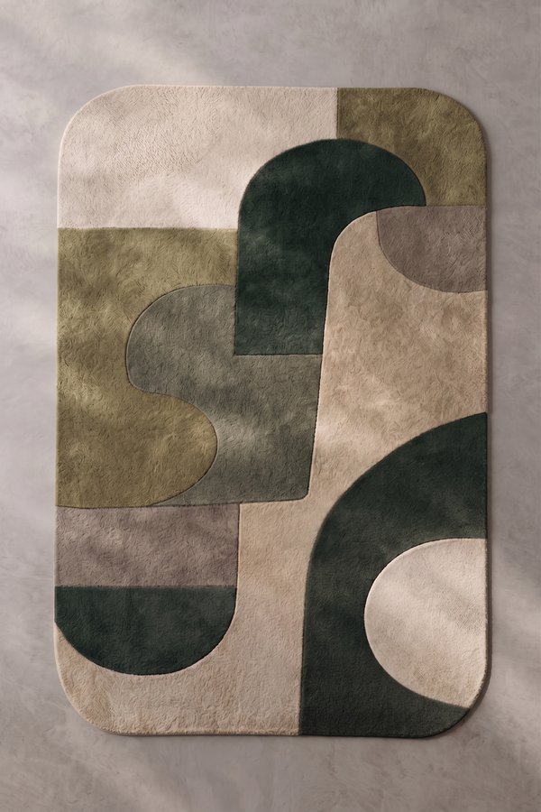 Grove Arch — hand-tufted rug