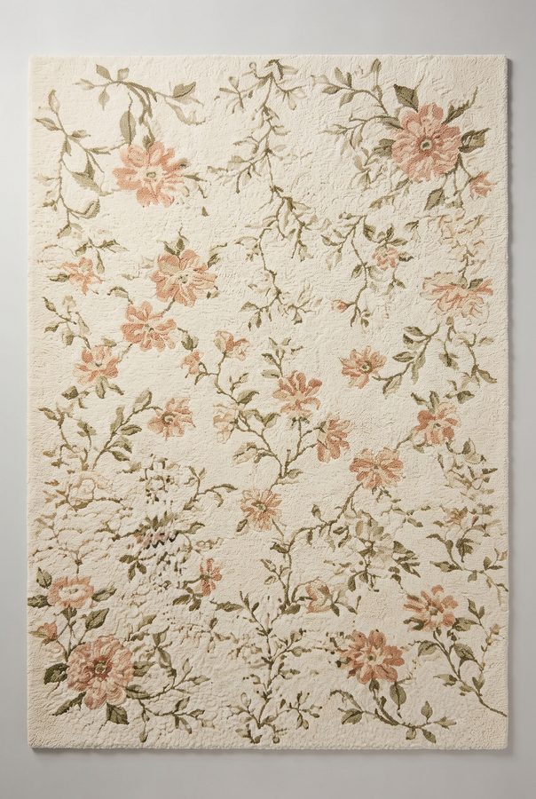 Heirloom Chintz — hand-tufted rug