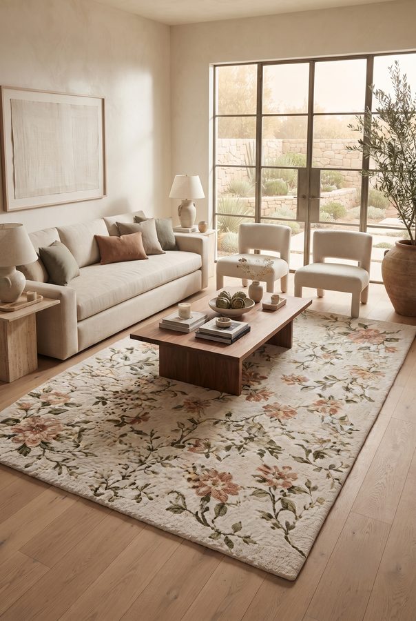 Heirloom Chintz — styled in a room