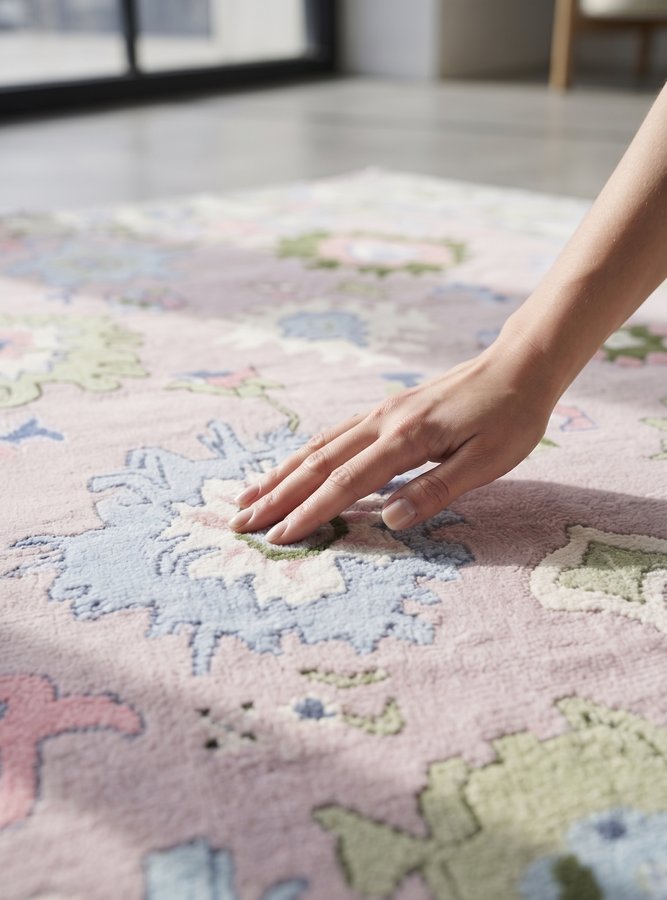 Lilac Meadow — close-up texture detail
