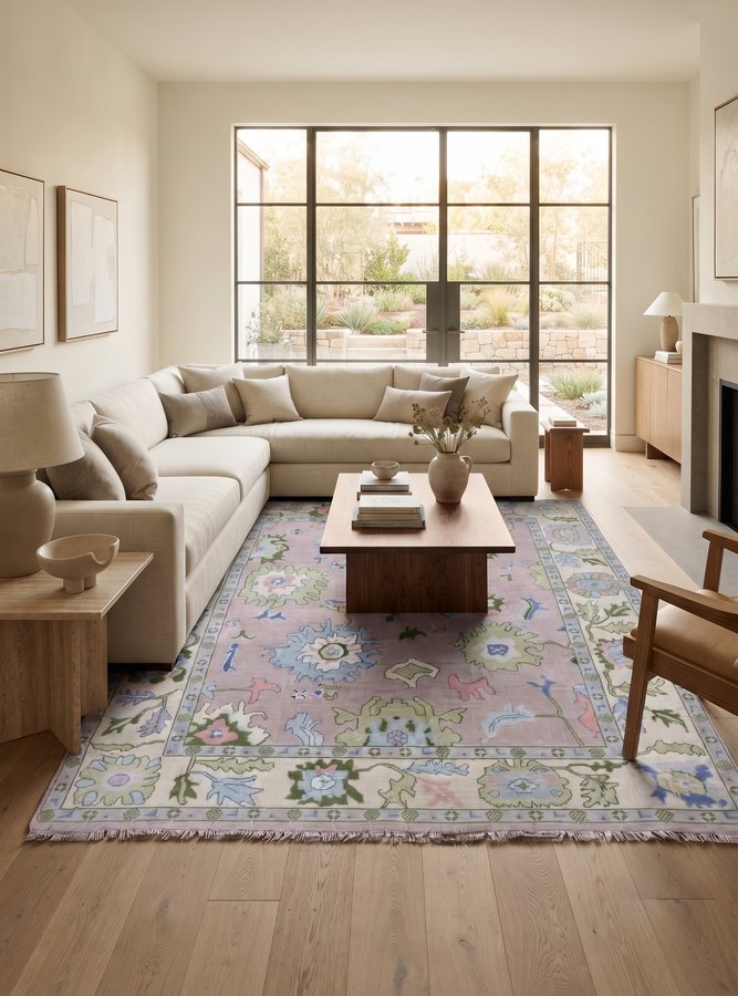 Lilac Meadow — styled in a room
