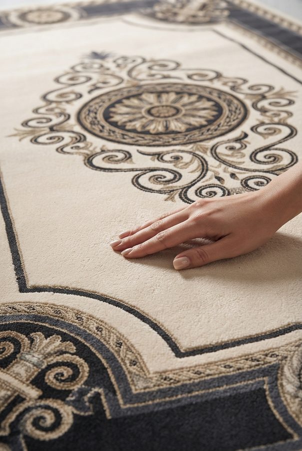 Sable Medallion — close-up texture detail