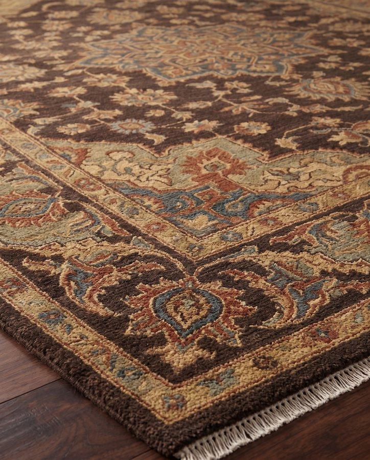 Walnut Medallion — close-up texture detail